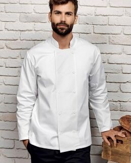 Premier 100 Giacca da chef unisex a manica lunga neutro o personalizzato