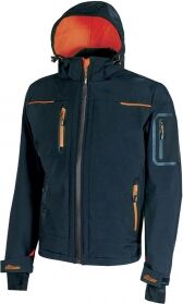 U-Power 100 Giacca Space in Softshell con membrana U-Tex neutro o personalizzato