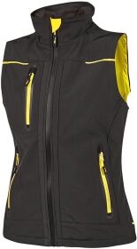 U-Power 100 Gilet Universe Lady in softshell neutro o personalizzato