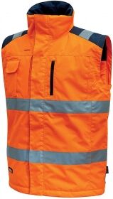 U-Power 100 Gilet da lavoro alta visibilità Prime neutro o personalizzato