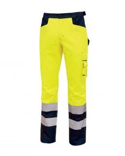 U-Power 100 Pantaloni da lavoro alta visibilità Light neutro o personalizzato