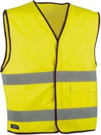 Cofra 100 Gilet da lavoro ad alta visibilità New Driver neutro o personalizzato