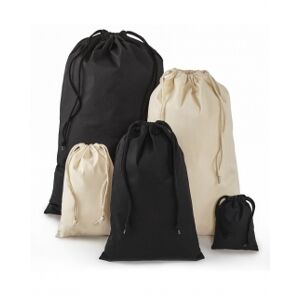 Westford Milll 1000 Sacca Premium Cotton Stuff Bag XS neutro o personalizzato