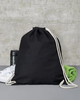 Bags by Jassz 1000 Zainetto con coulisse Chestnut neutro o personalizzato