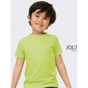 Sol's 100 T-shirt bambino manica a raglan neutro o personalizzato