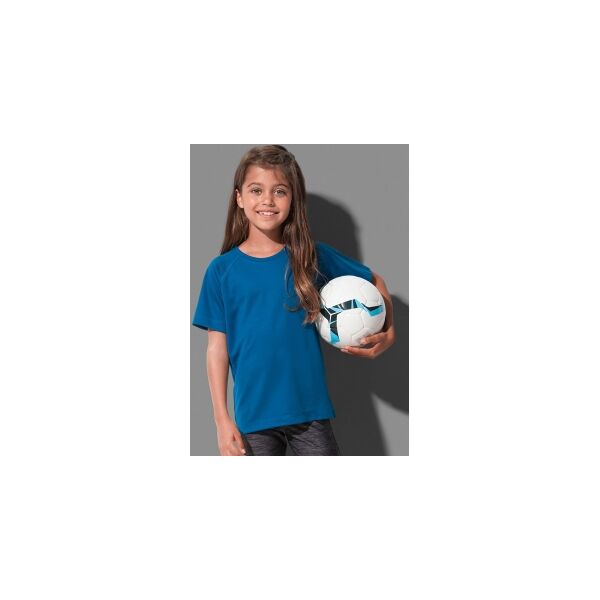 stedman 100 t-shirt sport traspirante per bambini neutro o personalizzato