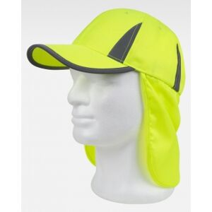 Workteam 1000 Cappello alta visibilità protezione nuca neutro o personalizzato