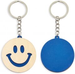 Gedshop 1000 Portachiavi smile neutro o personalizzato