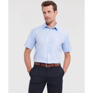 Russell 100 Camicia uomo Herringbone neutro o personalizzato