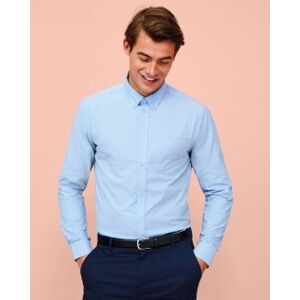 Sol's 100 Camicia oxford manica lunga Boston fit neutro o personalizzato