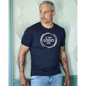 Teejays 100 T-shirt collo rotondo da uomo neutro o personalizzato