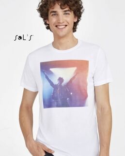 Sol's 100 T-shirt unisex Sublima neutro o personalizzato