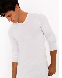 American Apparel 100 T-shirt Termica manica lunga neutro o personalizzato