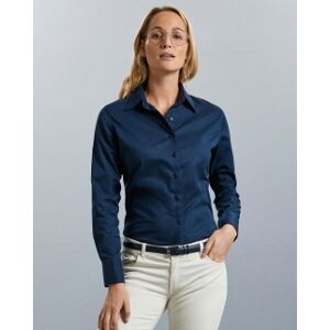 Russell 100 Camicia donna Twill Classic maniche lunghe neutro o personalizzato