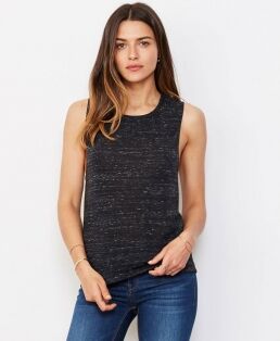 Bella Canvas 100 Tank Top Flowy Scoop Muscle neutro o personalizzato