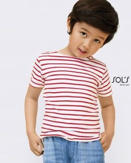 Sol's 100 T-Shirt Miles kids neutro o personalizzato