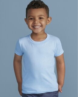 Gildan 100 T-shirt Heavy Cotton Toddler neutro o personalizzato