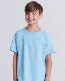 Gildan 100 T-shirt Heavy Cotton Youth neutro o personalizzato
