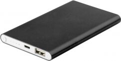 Gedshop 1000 Powerbank in alluminio 4.000 mAh neutro o personalizzato