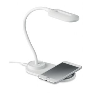 Gedshop 1000 Lampada da tavolo e caricatore wireless da 10W Saturn neutro o personalizzato