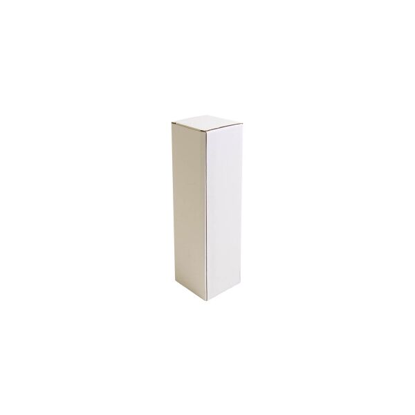 gedshop 1000 scatola bianca in cartone per borraccia 20427 neutro o personalizzato