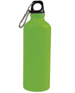 Gedshop 1000 Borraccia FLUO da 500ml con Moschettone neutro o personalizzato