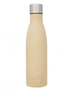 Gedshop 1000 Borraccia termica con isolamento sottovuoto in rame Vasa wood 500ml neutro o personalizzato