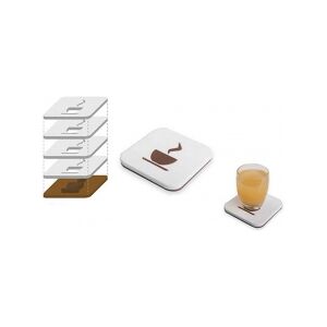 gedshop 1000 set sottobicchieri coffee neutro o personalizzato