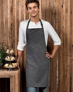 Premier 108 Grembiule con pettorina Bib Apron neutro o personalizzato