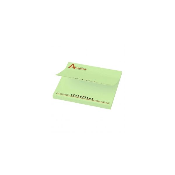 gedshop 1000 foglietti adesivi sticky-mate 75x75 25 fogli neutro o personalizzato
