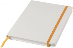 Gedshop 1000 Notebook A5 Spectrum bianco con elastico colorato neutro o personalizzato