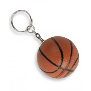 Gedshop 1000 Portachiavi antistress pallone da basket neutro o personalizzato