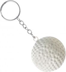 Gedshop 1000 Portachiavi antistress pallina da golf neutro o personalizzato