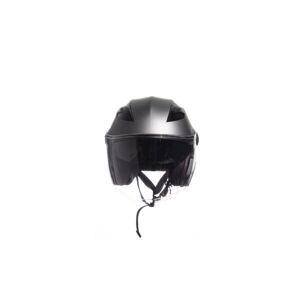 Casco Jet Doppia Visiera Jfm 221 Antracite Opaco L