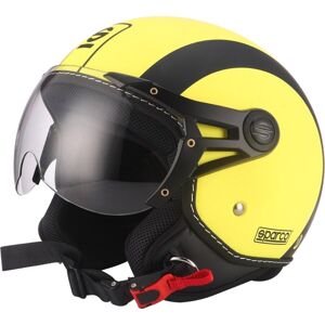 Casco Jet Sparco Sp501 Giallo Fluo Taglia Xs