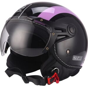 Casco Jet Sparco Sp501 Nero/viola Taglia L