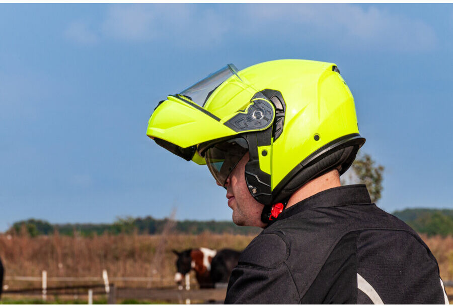 Casco Modulare Evolve Vision Wayscral Taglia M Giallo