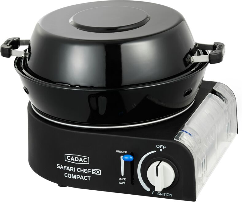 barbecue portatile a gas cadac safari chef 30 compact da 30 mbar