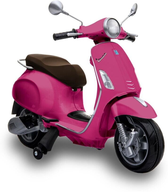 biemme moto elettrica bambini vespa primavera 12v rosa