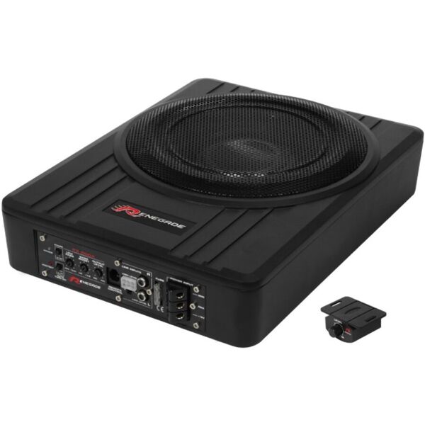 subwoofer auto attivo sottosedile renegade rs1000a