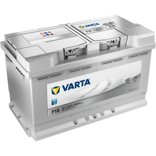 batteria auto varta f18 silver dynamic 85 ah - 800a