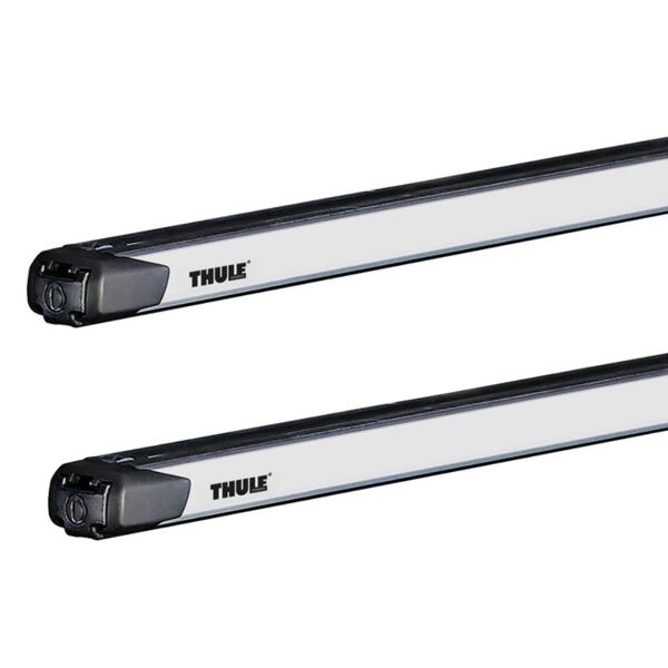 2 barre da tetto thule slidebar 891 in alluminio