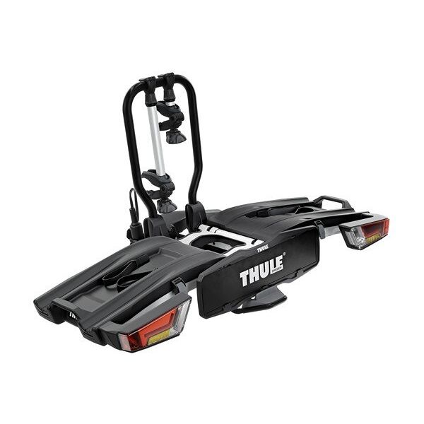 portabici gancio traino pieghevole thule easyfold xt 933 nero/aluminium per 2 bici