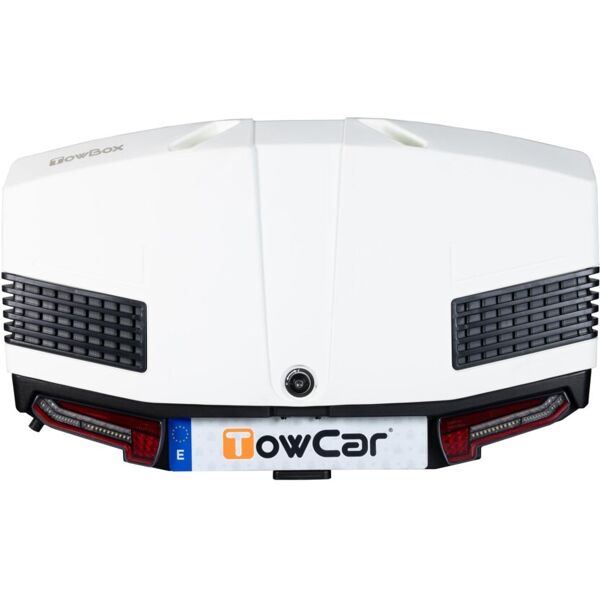 baule gancio traino towcar towbox v3 bianco