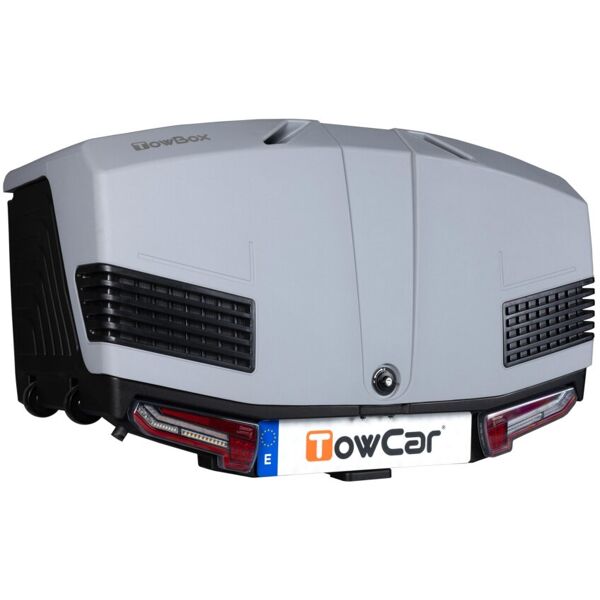 baule gancio traino towcar towbox v3 grigio