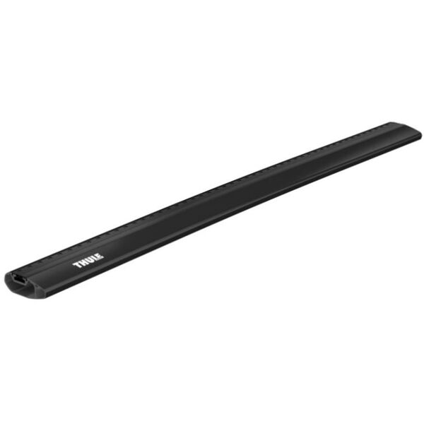 1 barra da tetto sagomata thule wingbar edge 7212 77 cm in alluminio nero