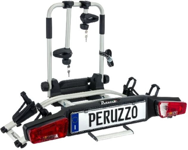 portabici gancio traino peruzzo zephyr per 2 bici