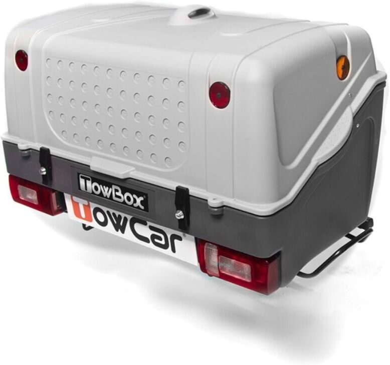 baule gancio traino towcar towbox v1 grigio