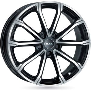 Cerchi In Lega Mak Davinci 6,5x17 5x114,3 Et45 Gloss Black