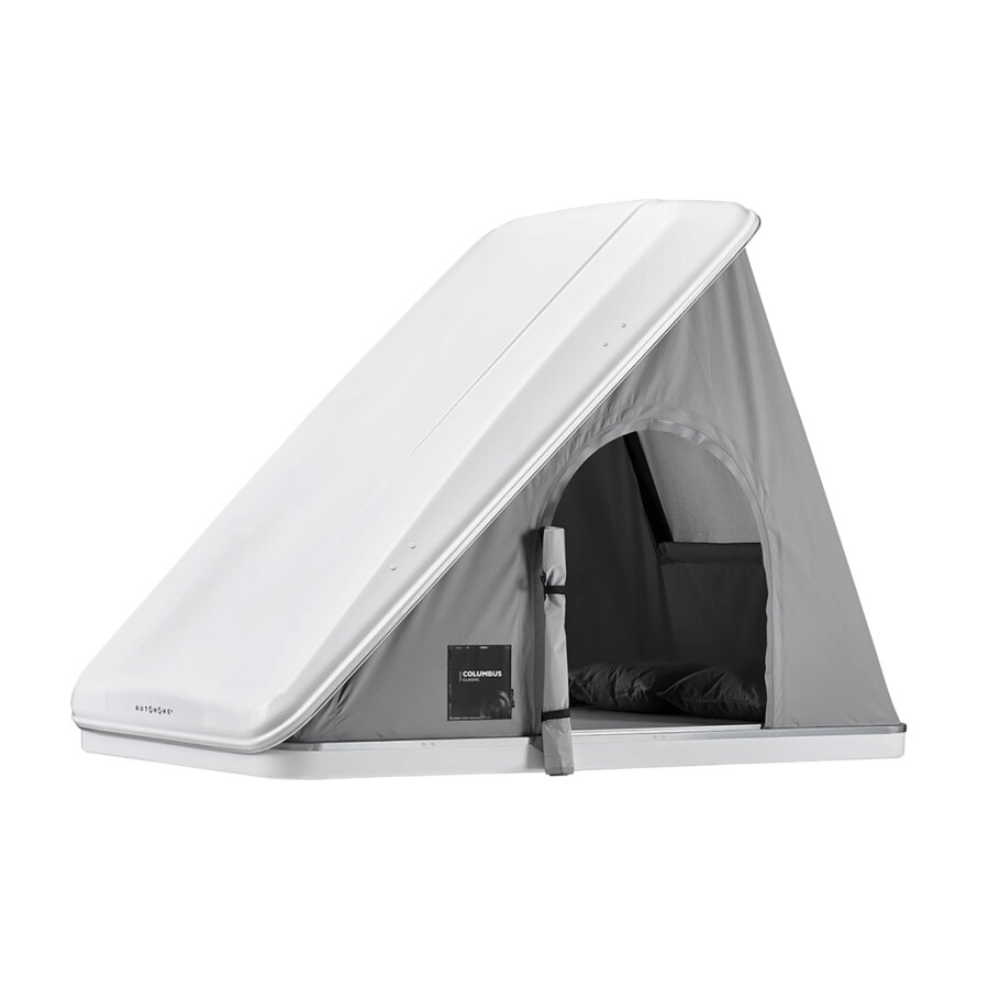tenda da tetto columbus classic grigio medio autohome (2 adulti + 1 bambino)